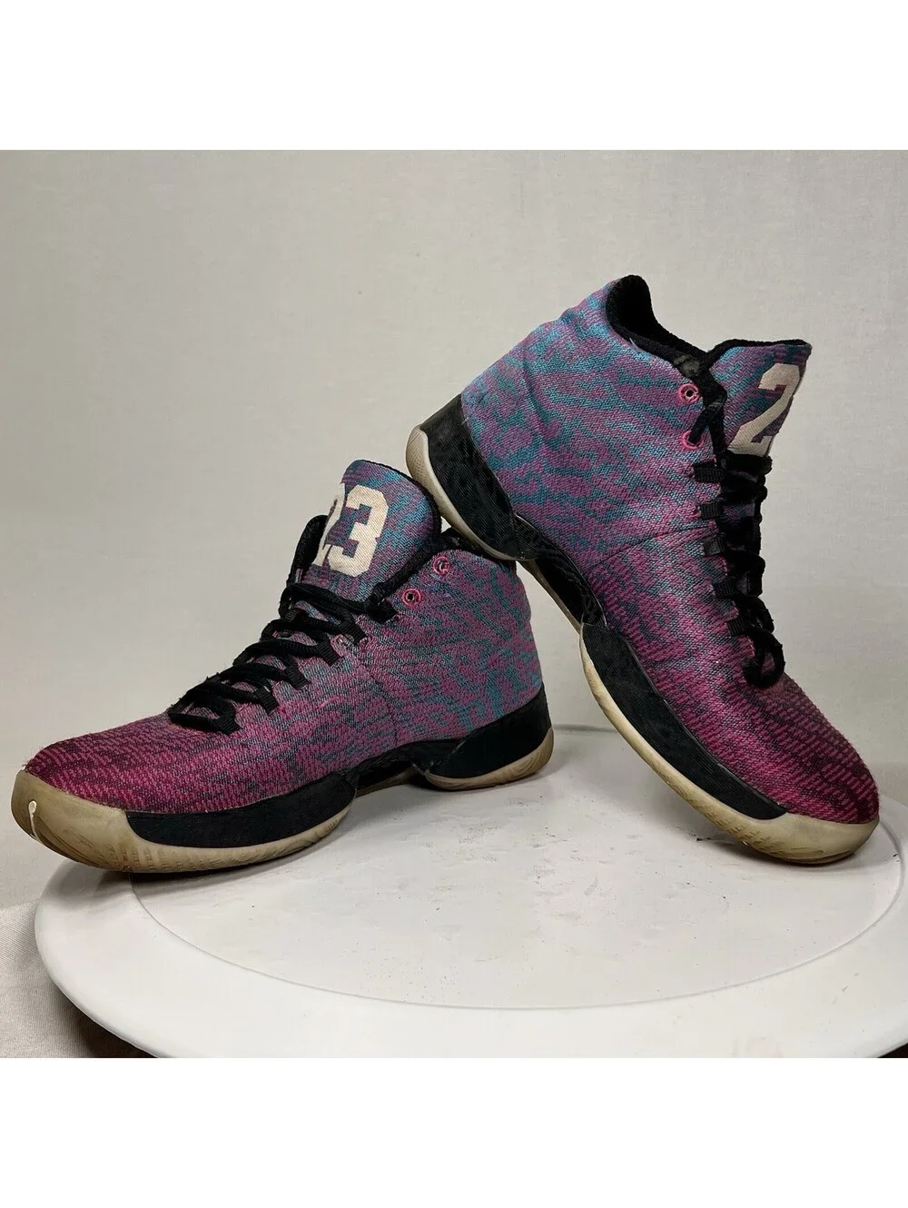 Nike Air Jordan 29 'Riverwalk' Men’s Sz 8 Multi Colorway Sneakers -695515-625